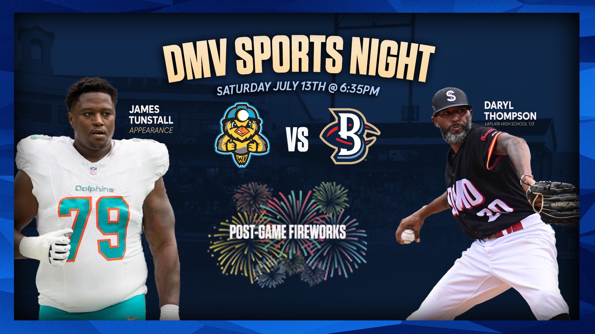 DMV Sports Night! Mat Latos Bobblehead Giveaway! Postgame Fireworks!